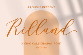 Rilland Script Font