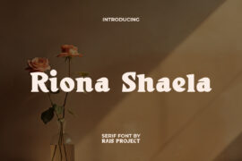 Riona Shaela Demo Font