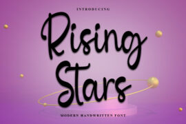 Rising Stars Font