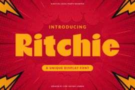 Ritchie Free Trial Font