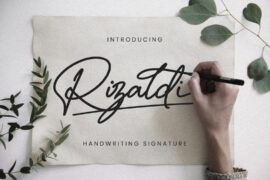 Rizaldi Script Demo Font