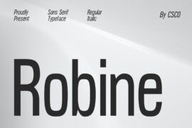 Robine Demo Font
