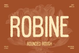 Robine Rounded Rough Demo Font