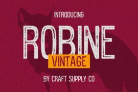 Robine Vintage Demo Font