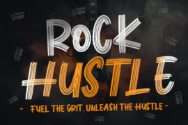Rock Hustle_Personal use Font
