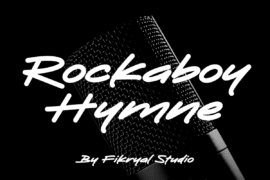 Rockaboy Hymne Font Family