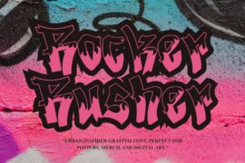 Rocker Rusher Font