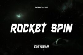 RocketSpinDemo Font