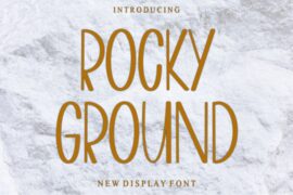 ROCKY GROUND Font