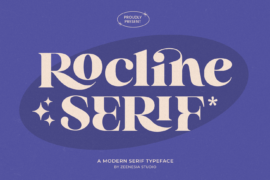 Rocline Personal Use Only Font