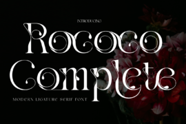 Rococo Complete Demo Font