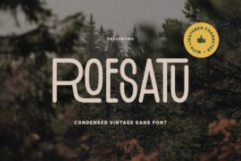 Roesatu Font