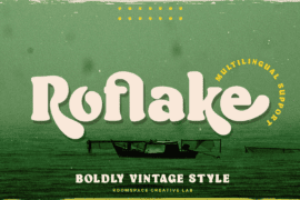 Roflake Font Family