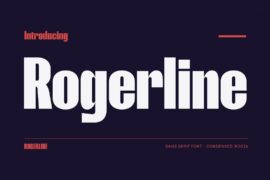 Rogerline Font