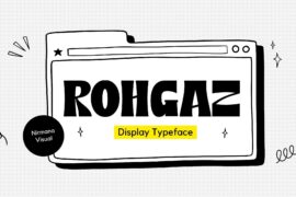 Rohgaz – Demo Version Font