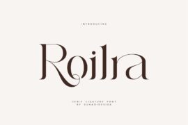 Roilra DEMO Font