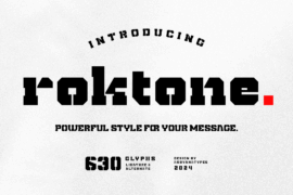 roktone Font