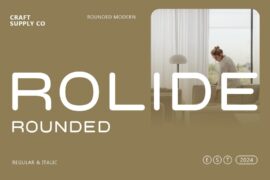 Rolide Rounded Demo Font