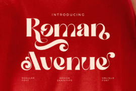 Roman Avenue Font Family