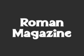 Roman Magazine Demo Font