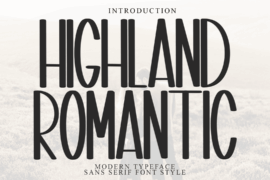 Romantic Bestival Font