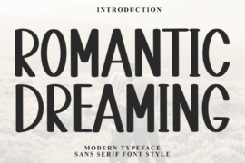 Romantic Dreaming Font