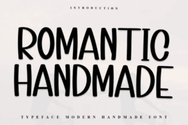 Romantic Handmade Font