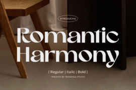 Romantic Harmony Personal Use Only Font