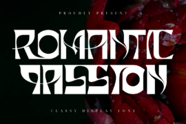 ROMANTIC PASSION DEMO Font
