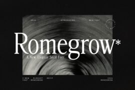 Romegrow Font