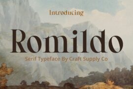 Romildo Demo Font
