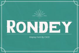 Rondey Demo Font