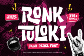 Ronk Tuloki Trial Font