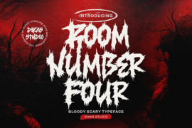 Room Number Font – Personal Use Font