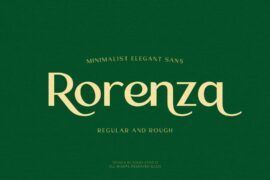 Rorenza – Personal Use Font Family