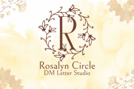 Rosalyn Circle Monogram Font
