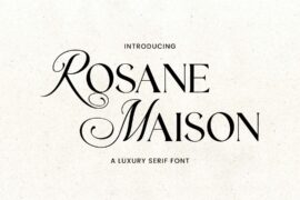 RosaneMaison Font