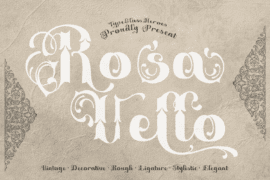 Rosavello DEMO Font