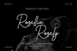 Rosellia Rosely Font