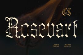 Rosevart Demo Font