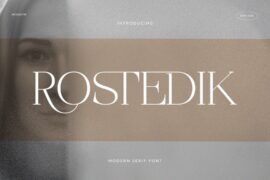 Rostedik Font