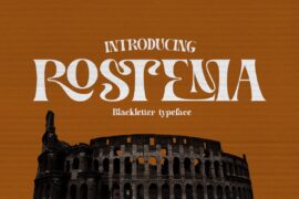 Rostema DEMO Font