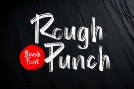 Rough Punch Font