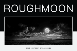 Roughmoon ND Font