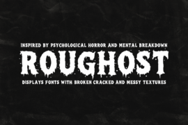 Roughost Font