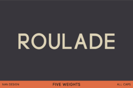 Roulade Font Family