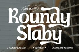 Roundy Slaby Font