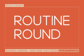 Routine Round Font