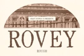 Rovey Rough Demo Font