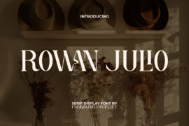 Rowan Julio Demo Font